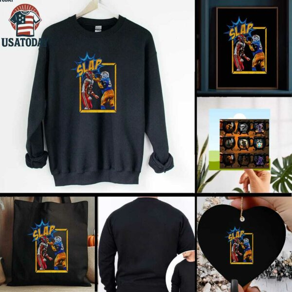 The beating in Brazil Teair Tart Slap Travis Kelce LA Chargers vs KC Chiefs shirt