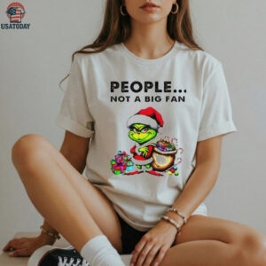 The grinch people not a big fan Merry Christmas 2025 shirt
