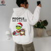 The grinch people not a big fan Merry Christmas 2025 shirt