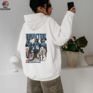 Travis Hunter 12 Jacksonville Jaguars NFLPA player graphic shirt