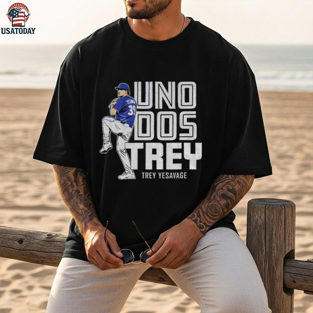 Trey Yesavage Toronto Blue Jays Baseball MLB Uno Dos Trey shirt Trey Yesavage Toronto Blue Jays Baseball MLB Uno Dos Trey shirt
