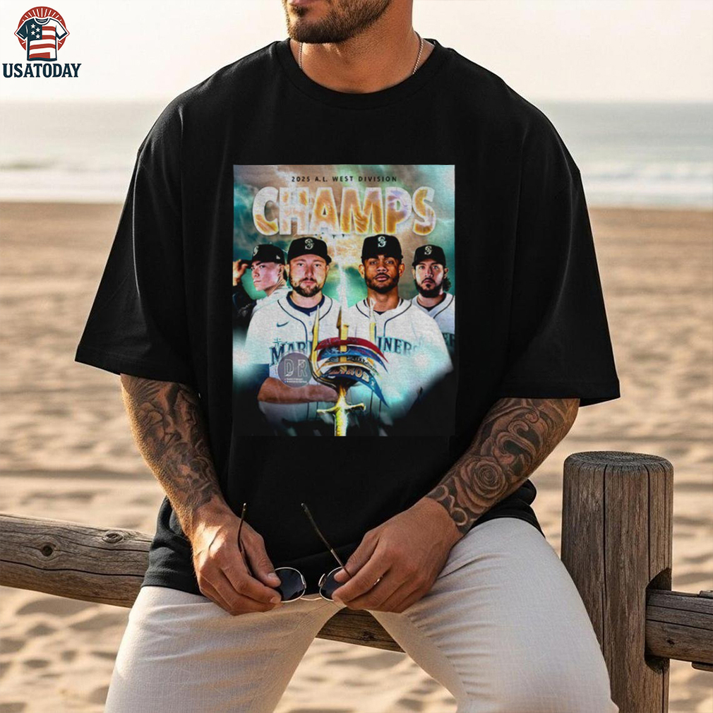 Tridents Up Seattle Mariners beat Oakland Athletics LA Angels MLB Baseball AL West Division Champions 2025 shirt Tridents Up Seattle Mariners beat Oakland Athletics LA Angels MLB Baseball AL West Division Champions 2025 shirt