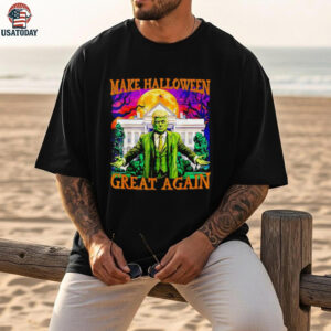 Trump Zombie make Halloween great again shirt