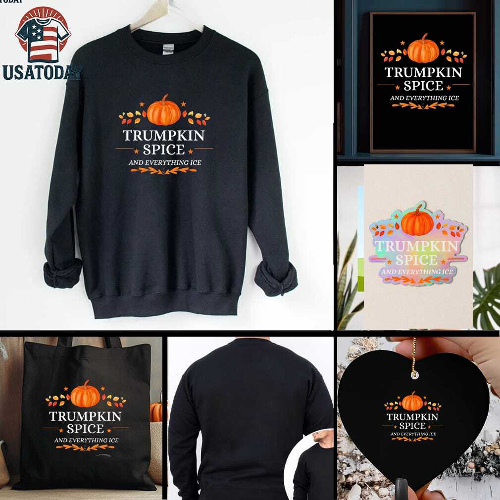 Trumpkin Spice and Everything Ice Fall Autumn Halloween shirt Trumpkin Spice and Everything Ice Fall Autumn Halloween shirt