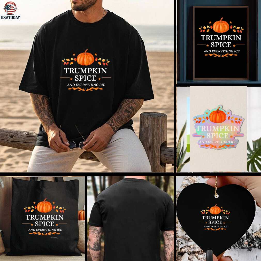 Trumpkin Spice and Everything Ice Fall Autumn Halloween shirt Trumpkin Spice and Everything Ice Fall Autumn Halloween shirt