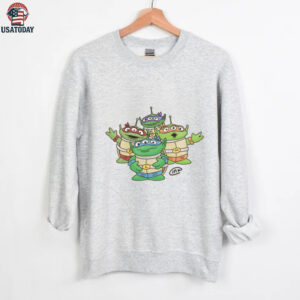 Turtle Aliens Assemble shirt