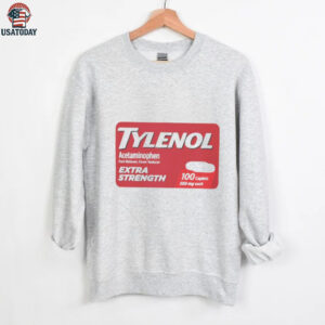Tylenol acetaminophen extra strength shirt