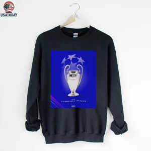 UEFA champions league trophy shirt