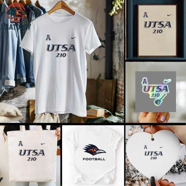 UTSA 210 football logo shirt
