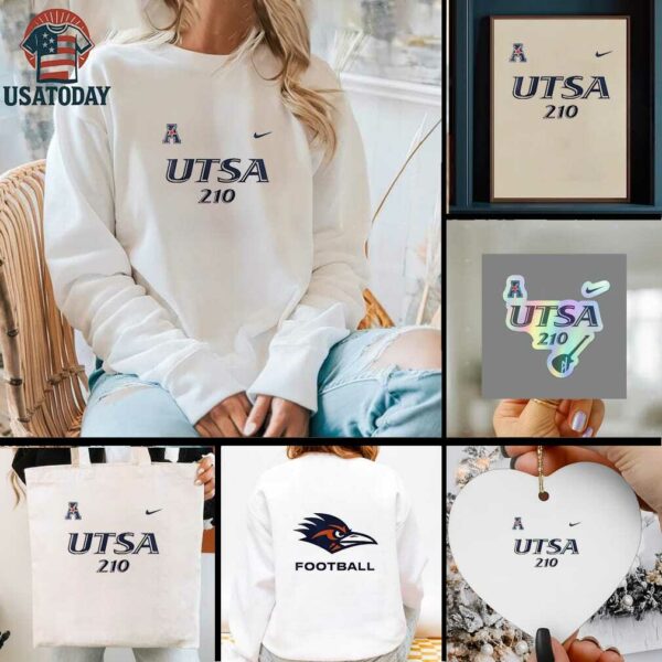 UTSA 210 football logo shirt