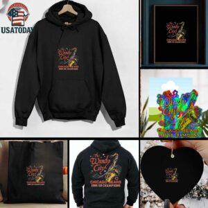 Unisex Homage Navy Chicago Bears Super Bowl XX Champions Windy City T Shirt