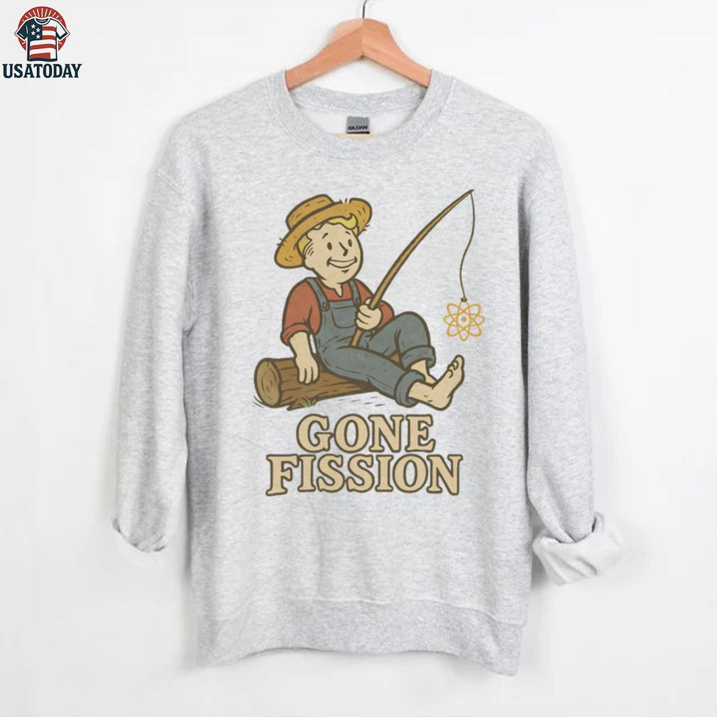 Vault Boy gone fission shirt Vault Boy gone fission shirt
