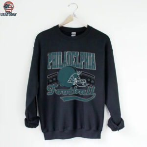 Vintage 90s Style Philadelphia Football Shirt, The Birds Game Day T Shirt (1)