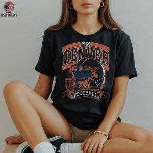 Vintage 90s Style Vintage Denver Football Style T shirt