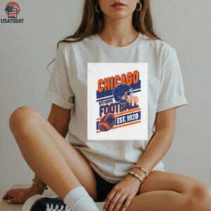 Vintage Style Chicago Bears Football NFC North est 1920 shirt