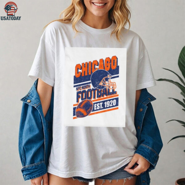 Vintage Style Chicago Bears Football NFC North est 1920 shirt