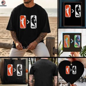 WNBA better than NBA everybody watches women’s sports shirt