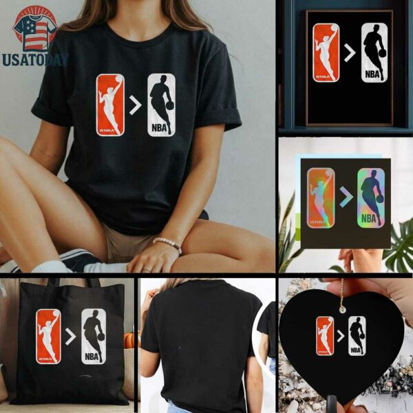 WNBA better than NBA everybody watches women’s sports shirt