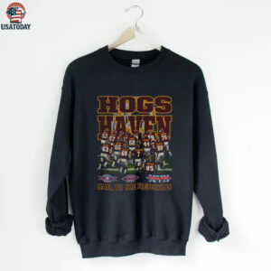 Washington Commanders Football NFL Hogs Haven Hail To The Redskins 2025 shirt