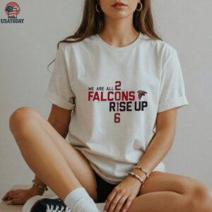 We Are All Falcons Rise Up 28 3 Atlanta Falcons shirt We Are All Falcons Rise Up 28 3 Atlanta Falcons shirt