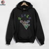 West Virginia Mountaineers x Grateful Dead night 2025 bears logo shirt