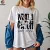 What a Catch Isaac Teslaa football player duo graphic shirt