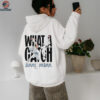 What a Catch Isaac Teslaa football player duo graphic shirt