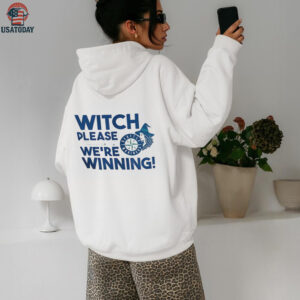 Witch please we’re winning Seattle Mariners MLB Baseball Spooky Halloween shirt