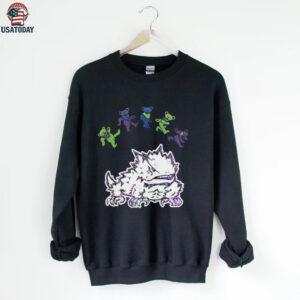 TCU Horned Frogs x Grateful Dead night 2025 bears logo shirt