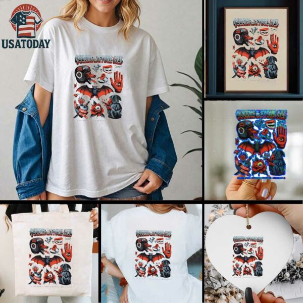 Queens of the Stone Age band poster shirt
