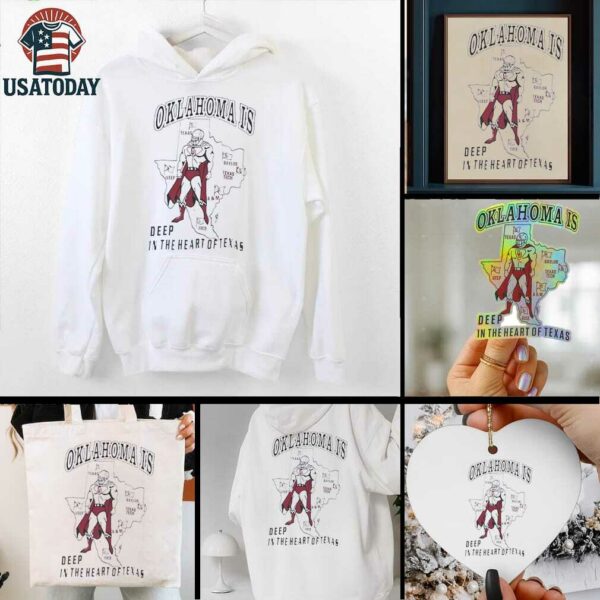 Oklahoma is deep in the heat of Texas Oklahoma Sooners shirt