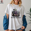 You cant sit with us Jack Skeleton Beetlejuice and Edward Scissorhands Halloween shirt