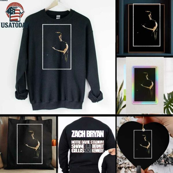 Zach Bryan live in concert 2025 photo shirt