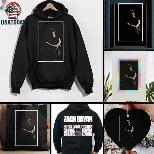Zach Bryan live in concert 2025 photo shirt