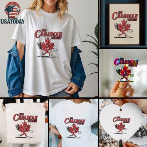 The Canadian Cannon NY Mets Jonah Tong maple leaf shirt