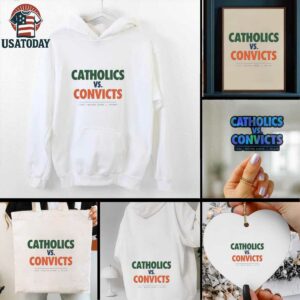 Catholics vs Convicts Notre Dame vs Miami 1988 shirt