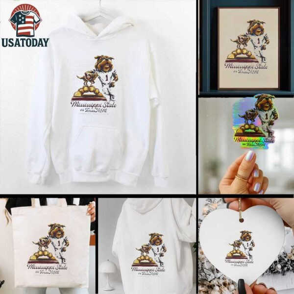 Mississippi State Bulldogs vs Texas A&M Aggies 2025 College stadium TX shirt