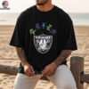 Las Vegas Raiders x Grateful Dead night 2025 bears logo shirt