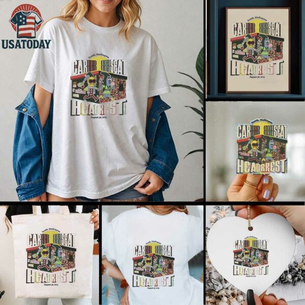 Seattle Washington Car Seat Headrest 2025 shirt