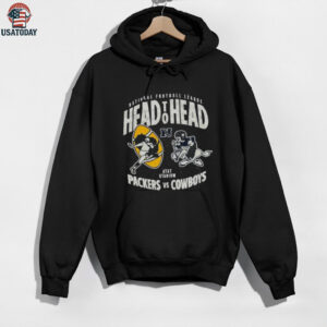 Official Dallas Cowboys Vs Green Bay Packers 2025 NFL Head To Head Week 4 Shirt