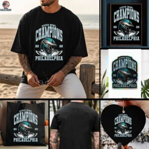 intage Philadelphia Eagles Super Bowl LIX Champions 2025 Shirt