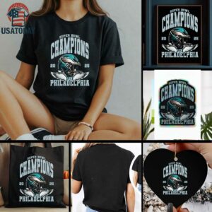 intage Philadelphia Eagles Super Bowl LIX Champions 2025 Shirt