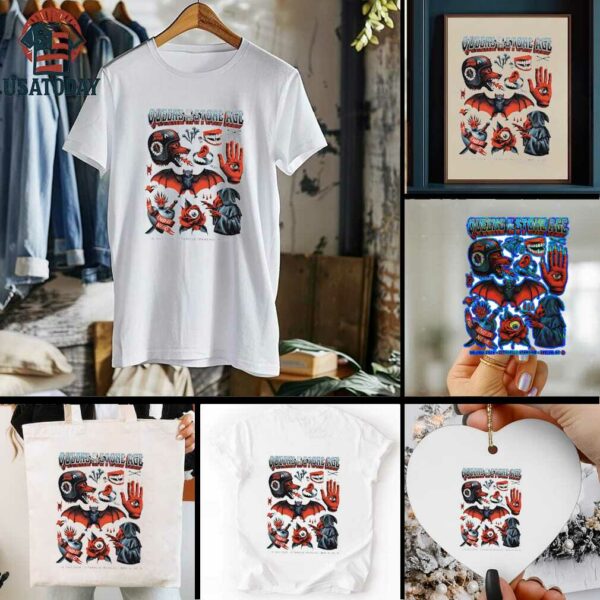 Queens of the Stone Age band poster shirt