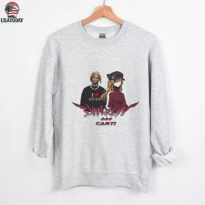 playboi carti x Asuka Langley Soryu Evangelion T shirts