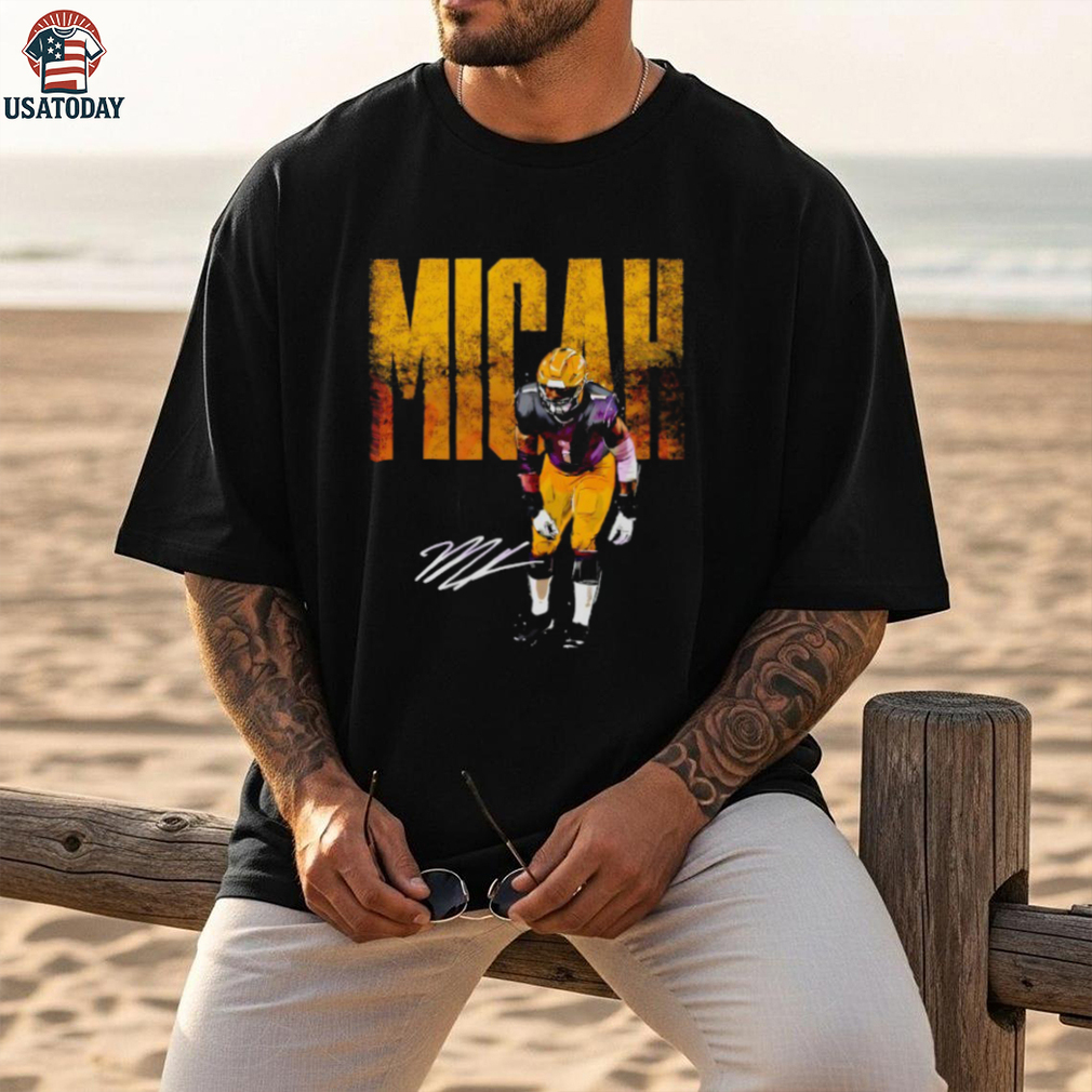 Micah Parsons Green Bay Bold Signature Shirt Micah Parsons Green Bay Bold Signature Shirt