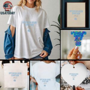 Optimism over emotion Kate Faasse North Carolina Tar Heels signature shirt