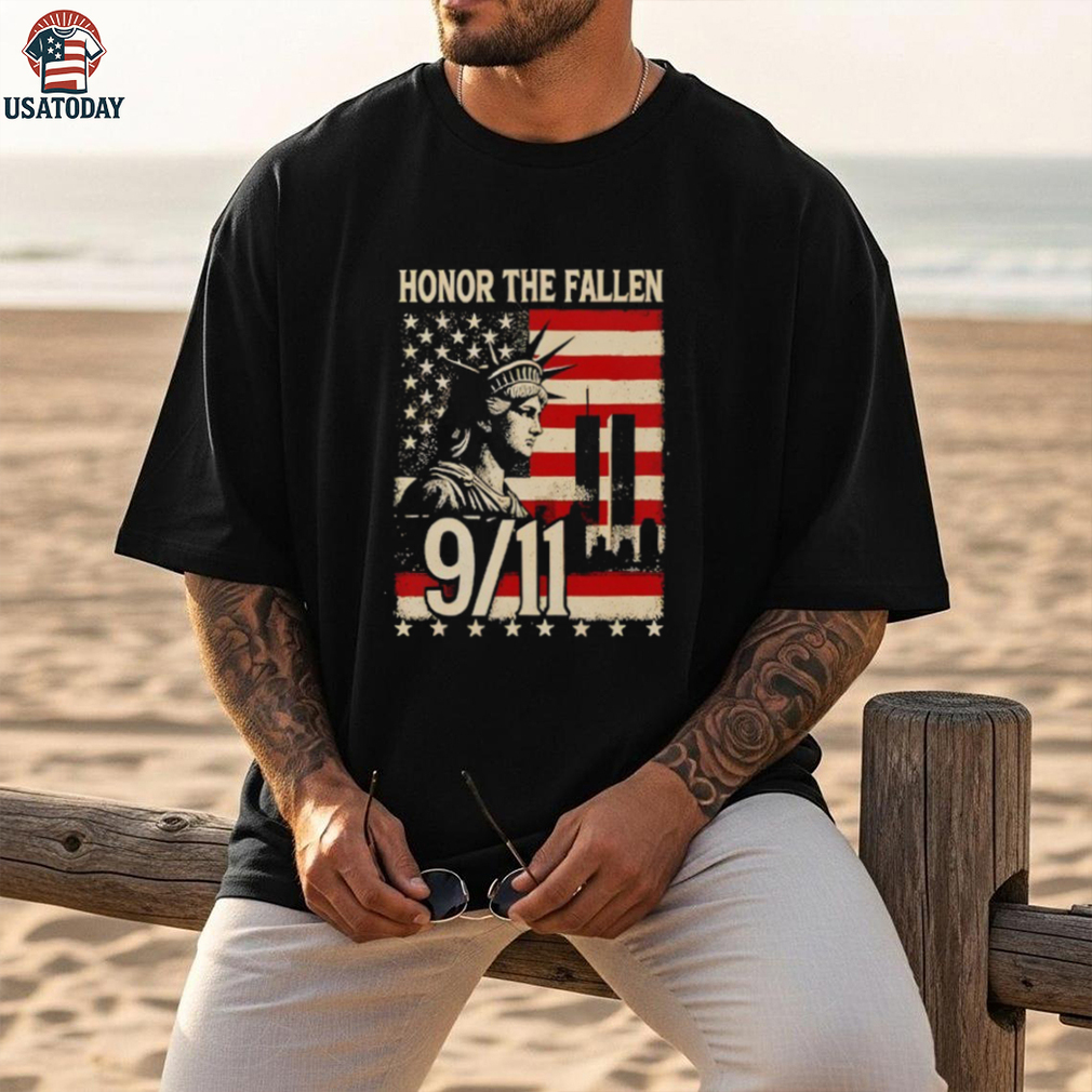 Honor The Fallen September 11 American Flag Shirt Honor The Fallen September 11 American Flag Shirt