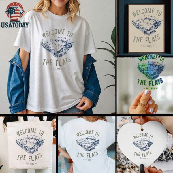 Welcome to the flats est 1905 Georgia Tech football shirt
