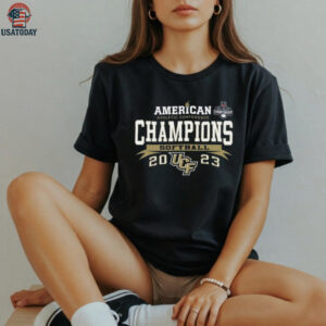 84 Black UCF Knights 2023 AAC Softball Conference Tournament Champions Locker Room T Shirt