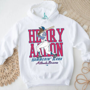 Atlanta Braves Hank Aaron Cooperstown Player T Shirt Hoodie
